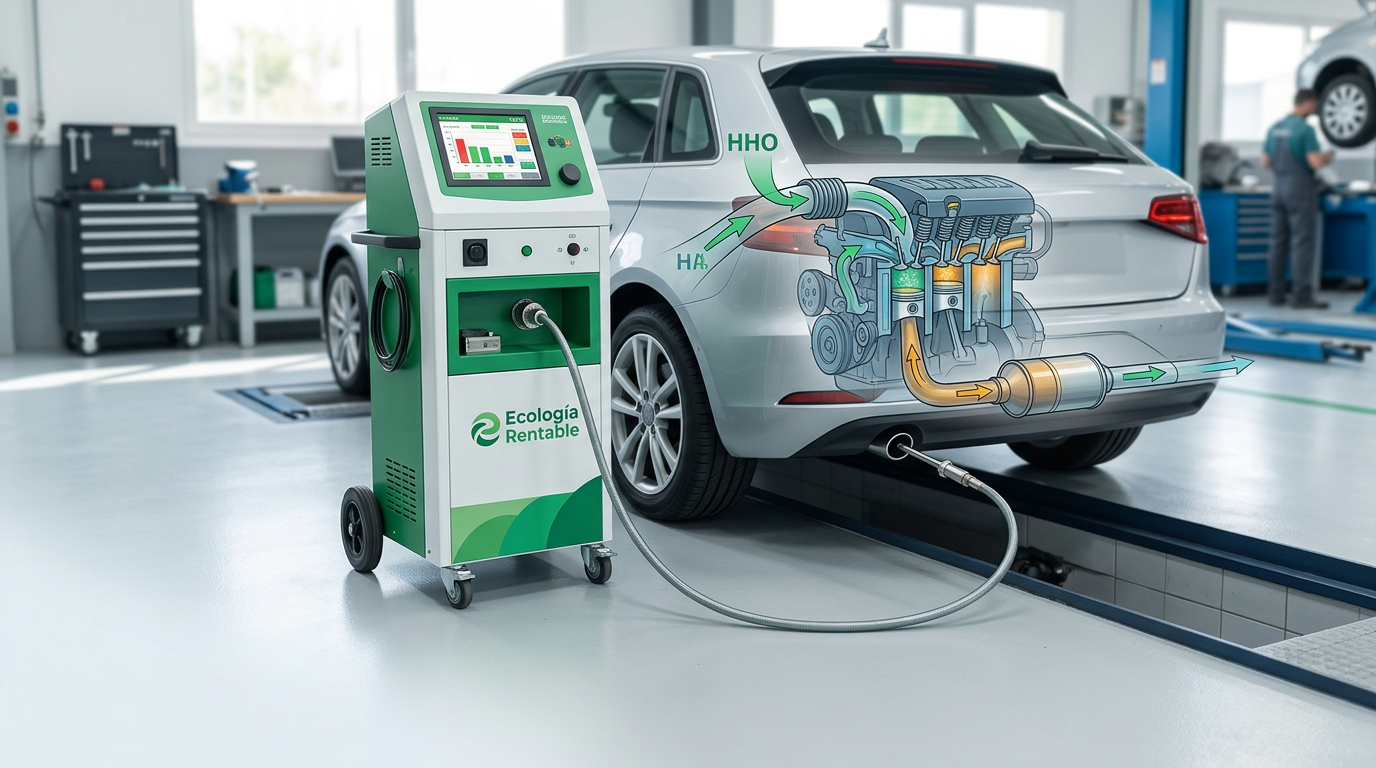 Analizador de gases Ecología Rentable