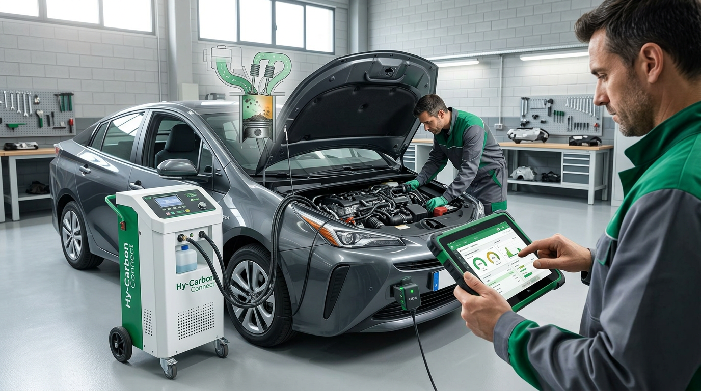 Hy-Carbon Connect - equipo profesional Ecología Rentable