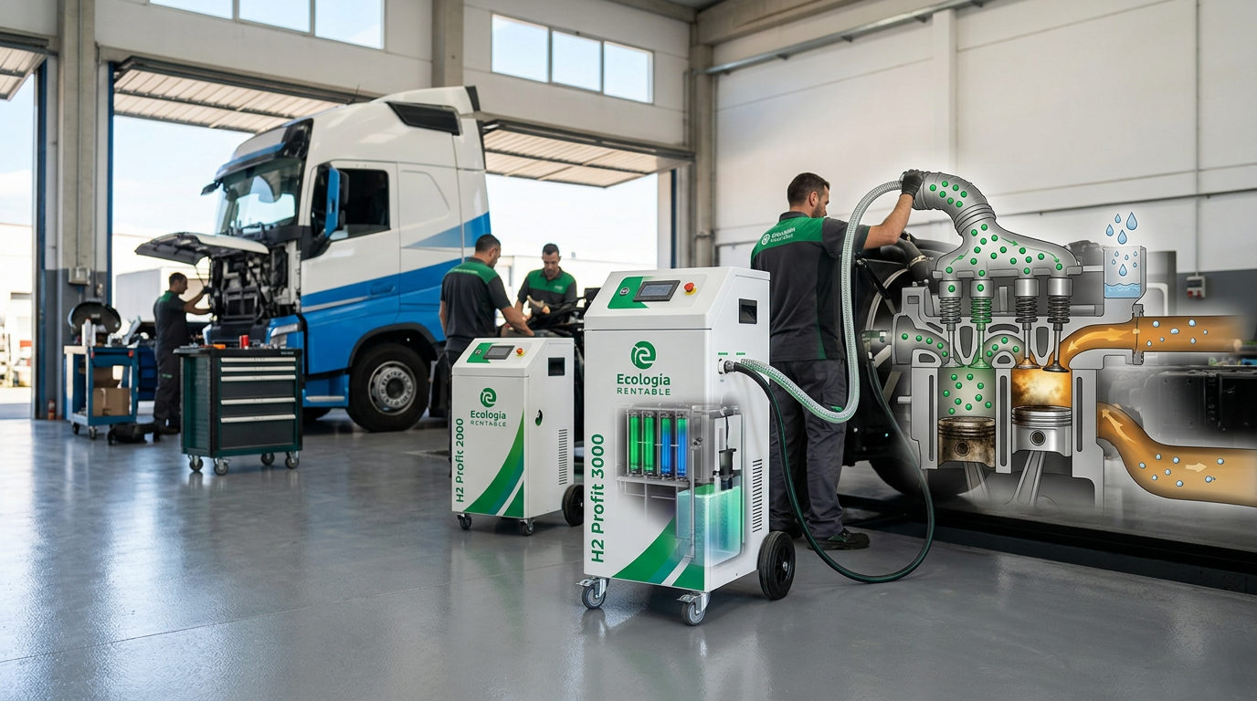 Alquiler y renting de H2 Profit 3000 - servicio profesional Ecología Rentable