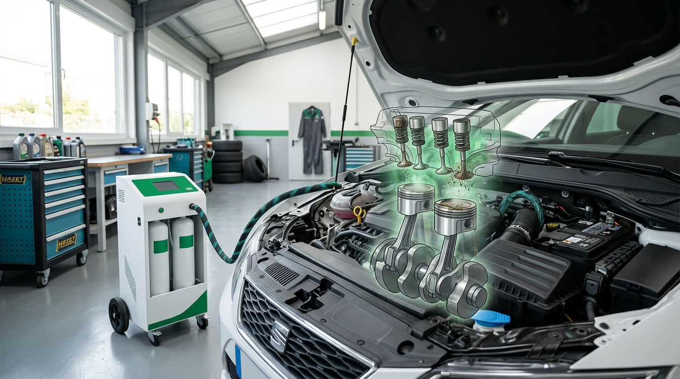 Descarbonización de motor profesional - servicio profesional Ecología Rentable