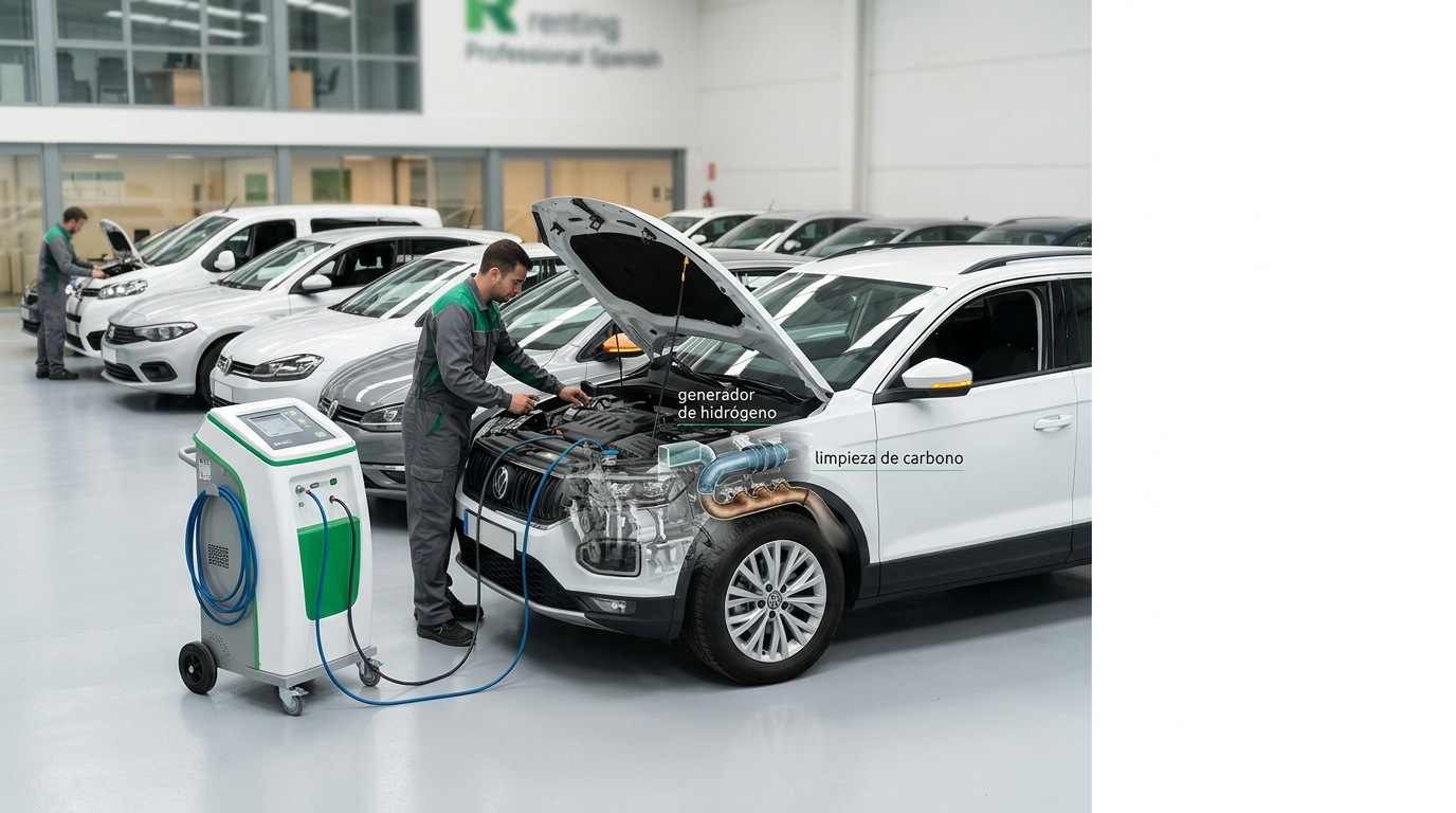 Descarbonización para coches de renting - servicio profesional Ecología Rentable